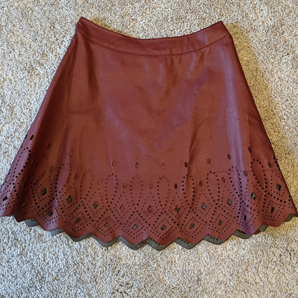 Laser cut skirt